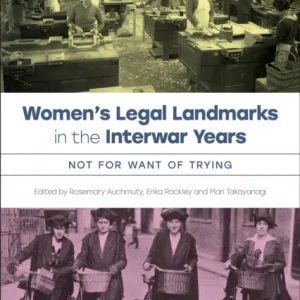 Women’s Legal Landmarks in the Interwar Years