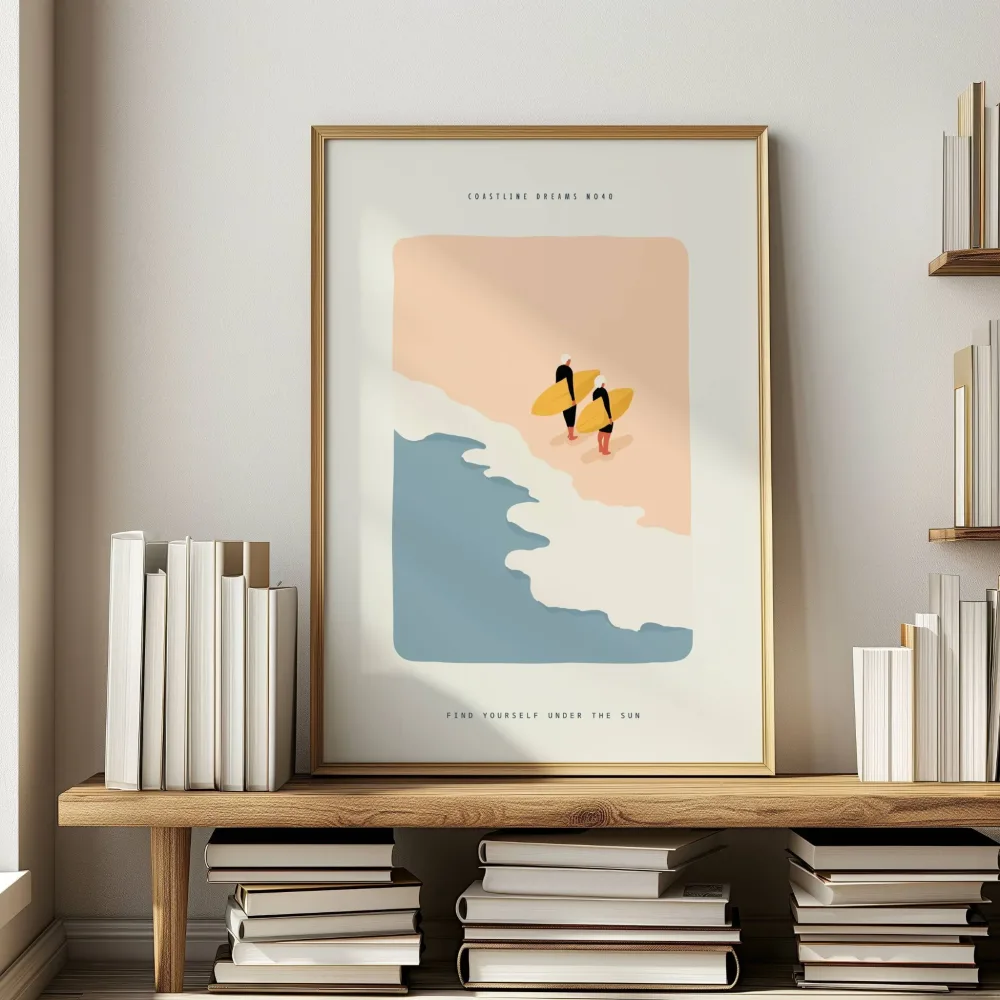 COASTLINE DREAMS No40 - PLAKAT - Bilde 2