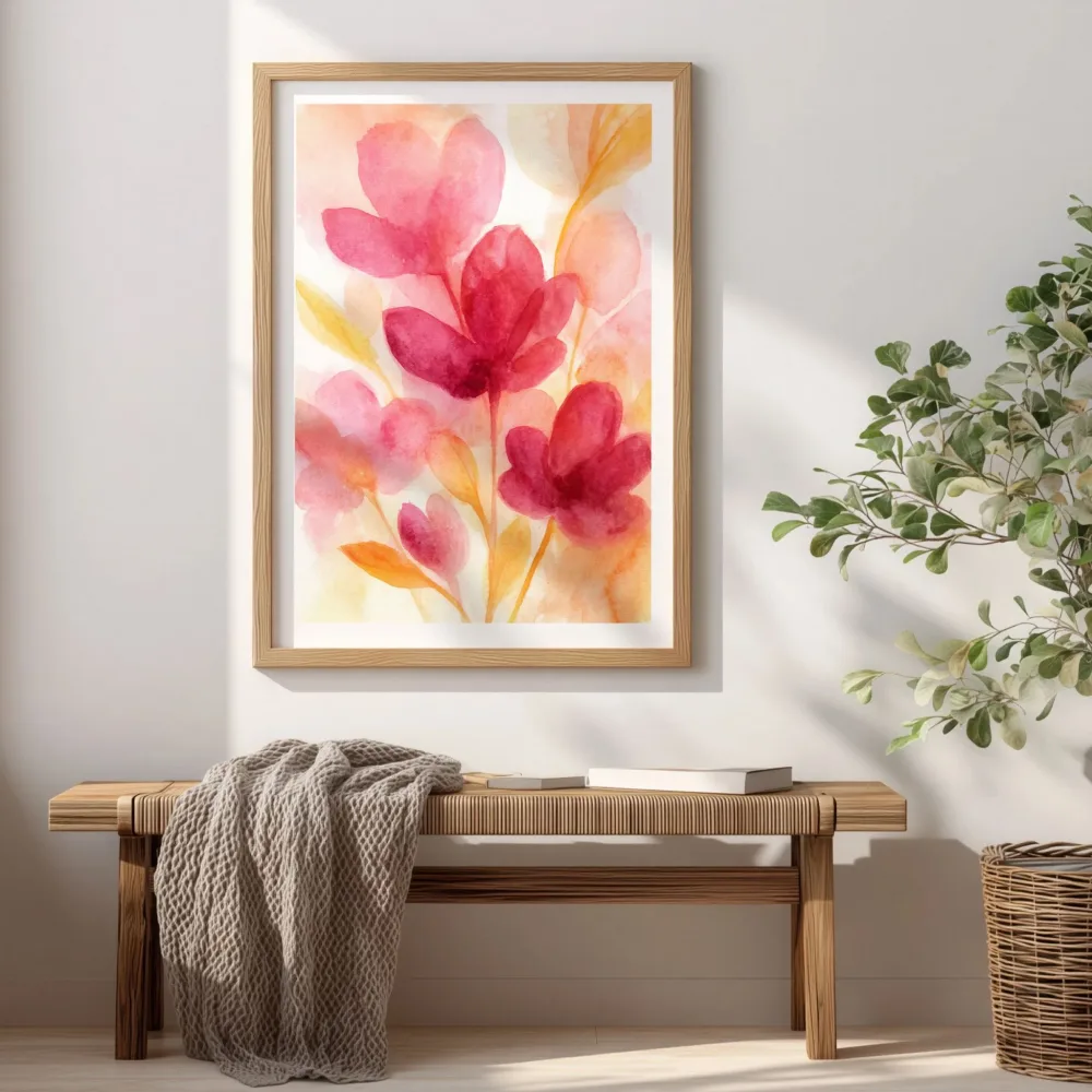 Spring Bloom – Sunset Blossom plakat - Bilde 2