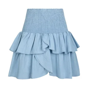 Carin Denim Skirt – Light Blue