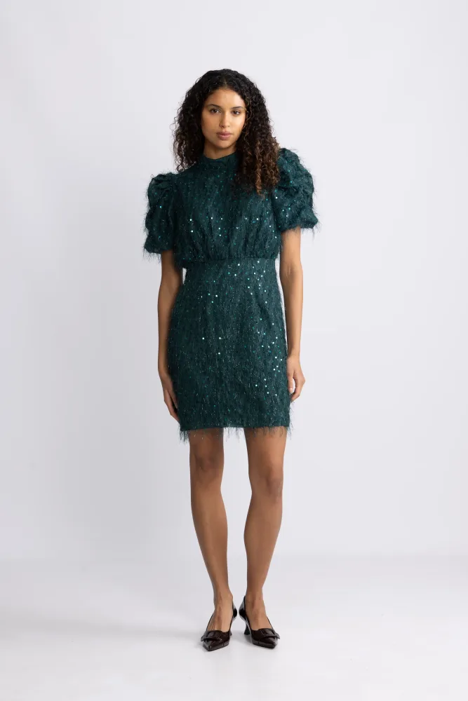 Yasilza 2/4 Sequin Dress - Ponderosa Pine - Bilde 2