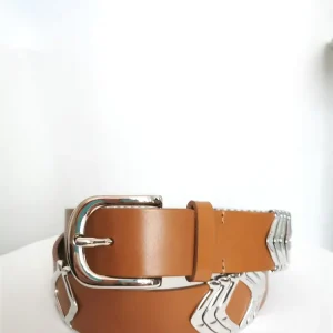 ISABEL MARANT ÈTOILE – Tehora Belt – Natural/Silver