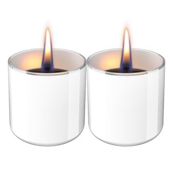 LYKT TENDERFLAME LILLY HVIT 2STK LYKT TENDERFLAME LILLY HVIT 2STK
