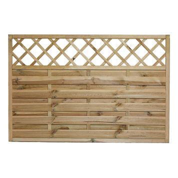 LEVEGG NORDIC FENCE SOLID 180X120CM TRYKKIMPREGNERT