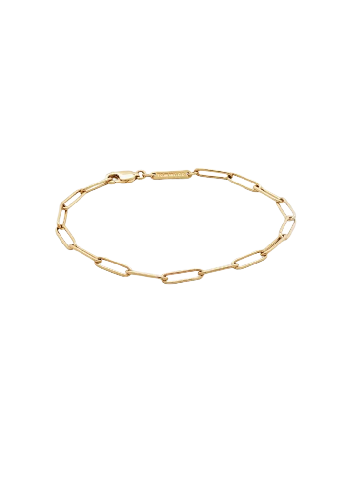 Box Bracelet (7 Inches) - Gold