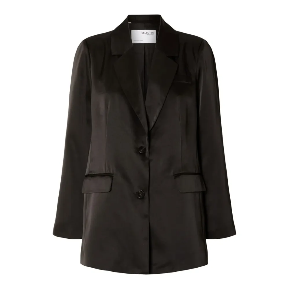 Tasja LS Relaxed Blazer - Black