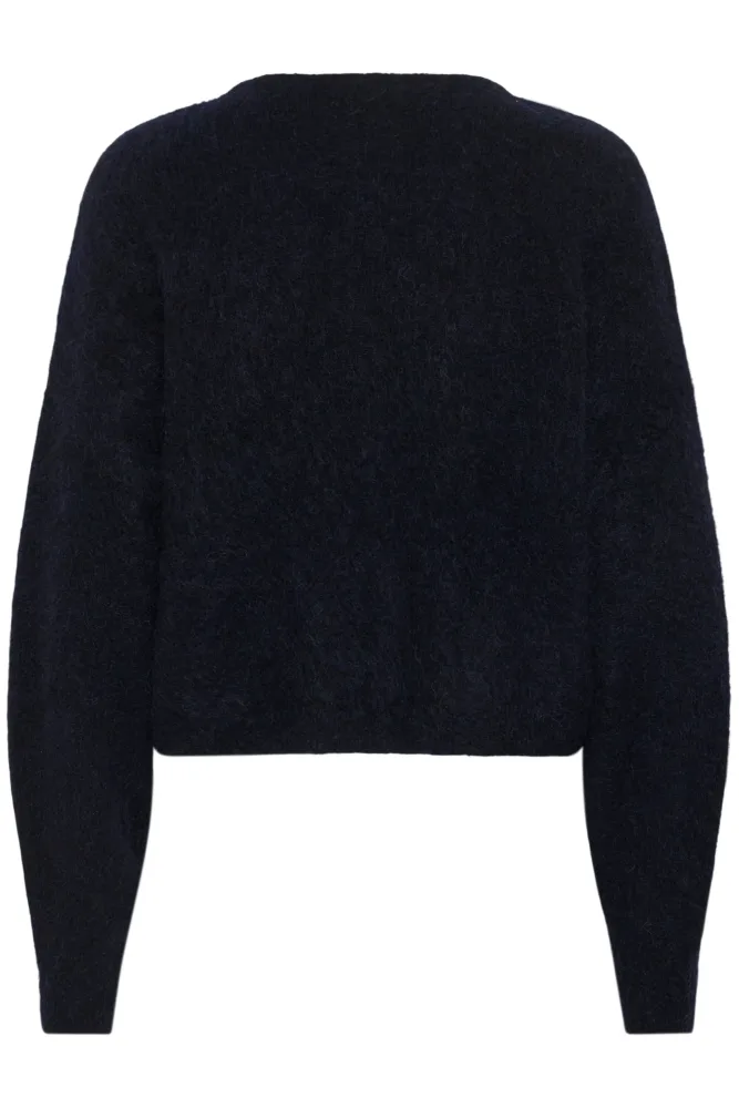 Gzdebbie V Cardigan - Navy Melange - Bilde 2