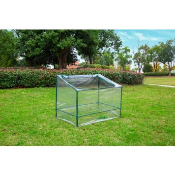 MINIDRIVHUS GARDOL STÅL/PLAST 115X75X90/50CM