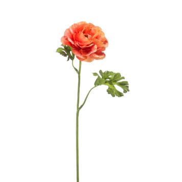 KUNSTIG BLOMST RANUNCULUS 61CM ORANSJE KUNSTIG BLOMST RANUNCULUS 61CM ORANSJE