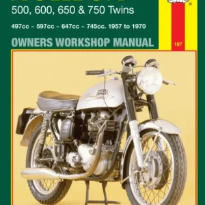 Norton 500, 600, 650 & 750 Twins (57 – 70) Haynes Repair Manual Norton 500, 600, 650 & 750 Twins (57 – 70) Haynes Repair Manual