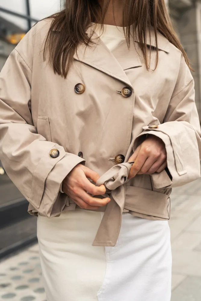 Sia F Jacket - Sand - Bilde 3