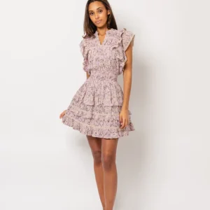 Fryd Voile Dress – Pink Fleur