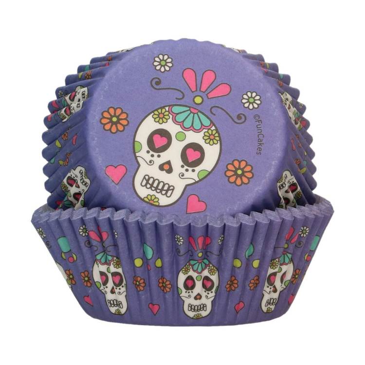 FunCakes Muffinsformer -De Dødes Dag- pk/48