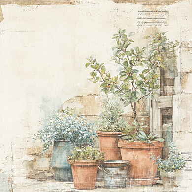 NYHET! Reprint – The Pottery Collection – Teracotta garden 12×12 –