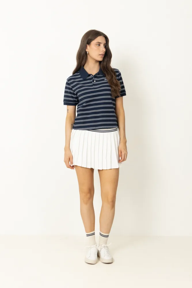 Signature Logo Polo - Dark Navy/White - Bilde 2