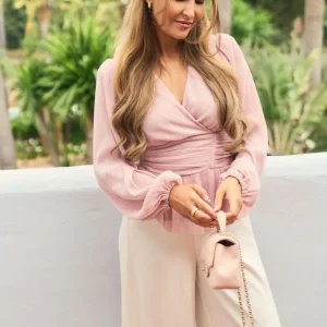 Jade Blouse – Light Pink