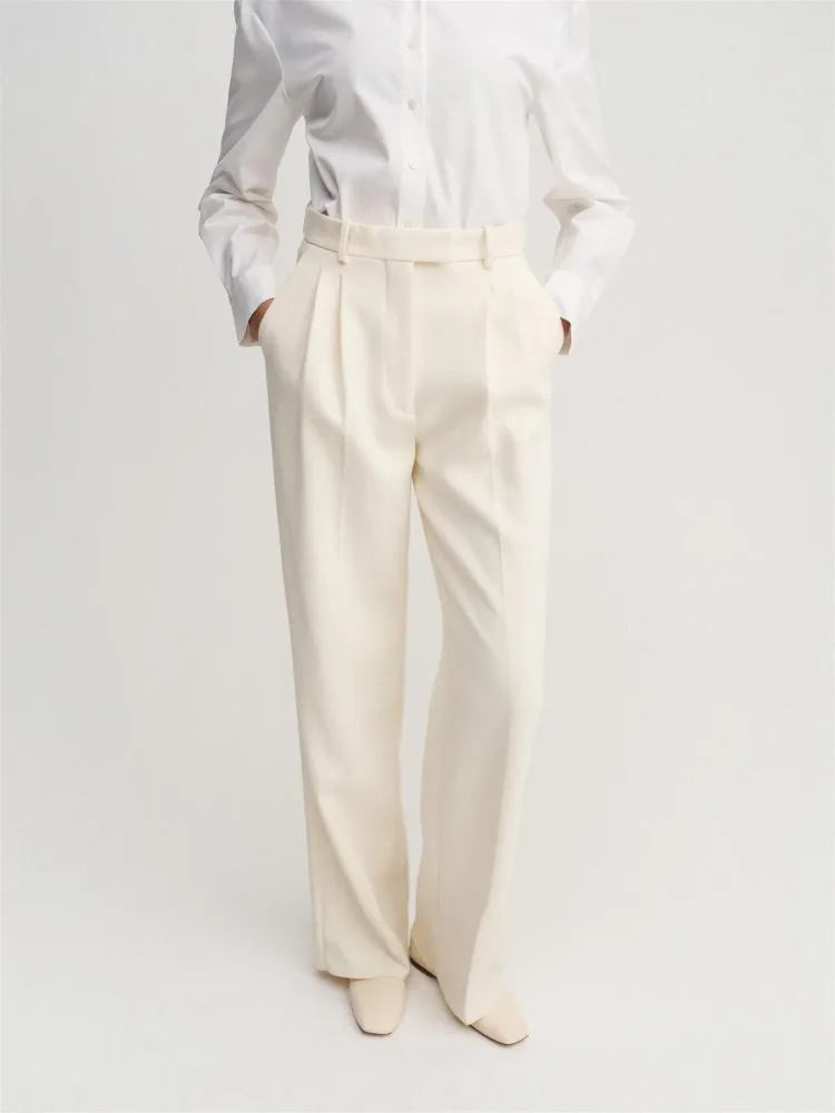 ALMADA LABEL - Pre-Order Amel Trousers - Cream - Bilde 2