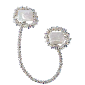 Silencio Chained Brooch – Silver Silencio Chained Brooch – Silver