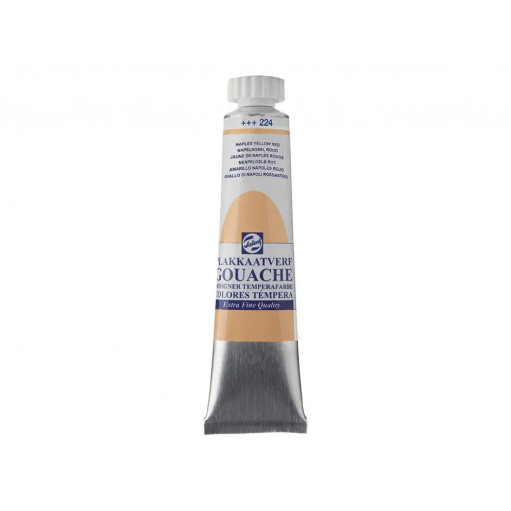 Talens Designer Gouache 20ml - 224 Naples yellow Red