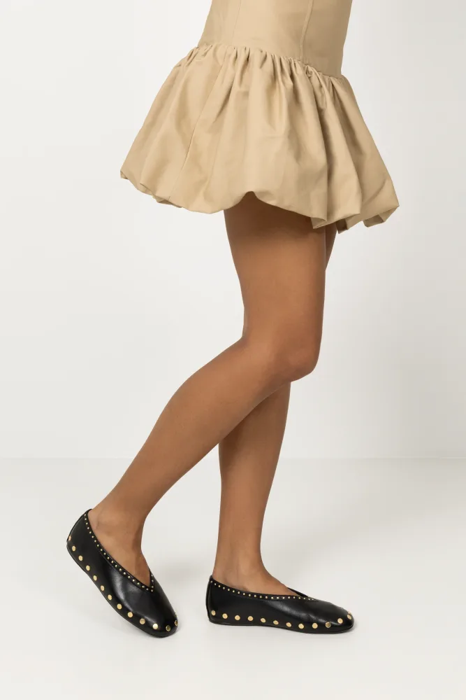 Jenny Ballerina Nappa - Black - Bilde 3