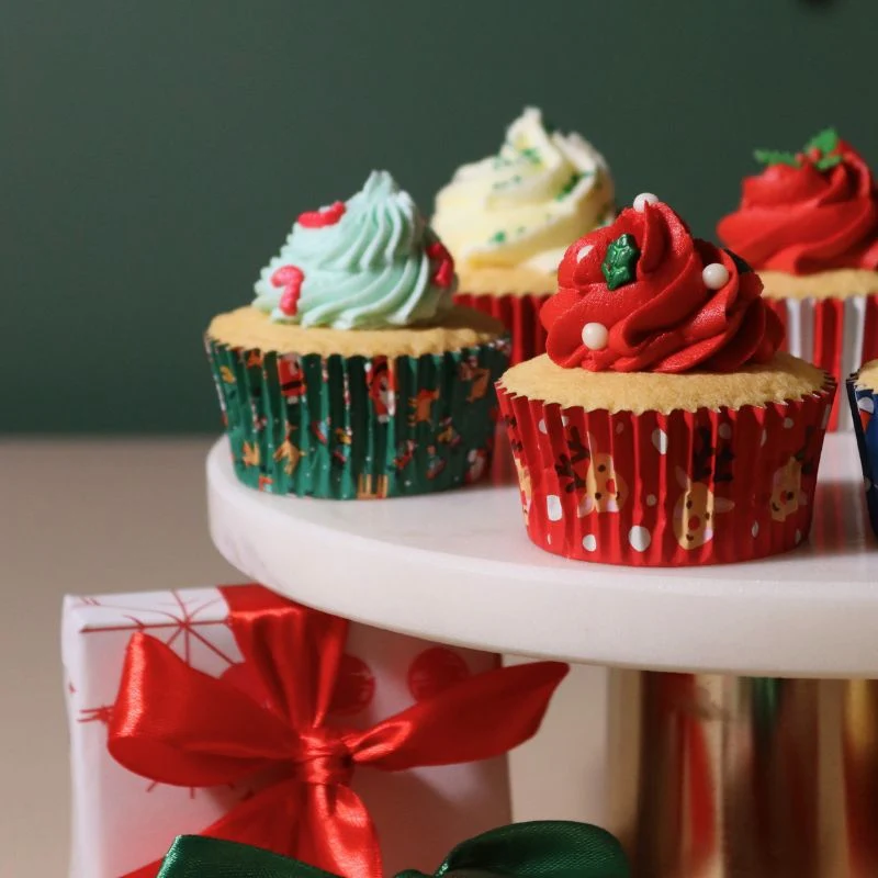 Muffinsformer jul - 6 ulike design, pk/100 - Bilde 3