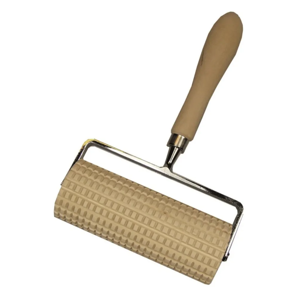 Bakerulle med håndtak – rutete 13cm