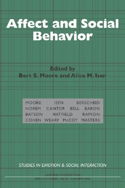 Affect and Social Behavior