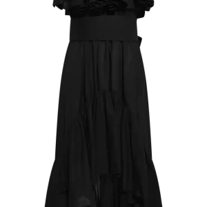 Cotton Senorita Dress – Washed Black