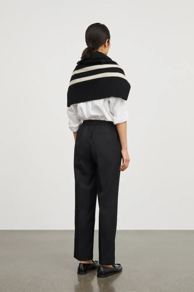 SKALL - Johanna Wool Pants - Black - Bilde 3