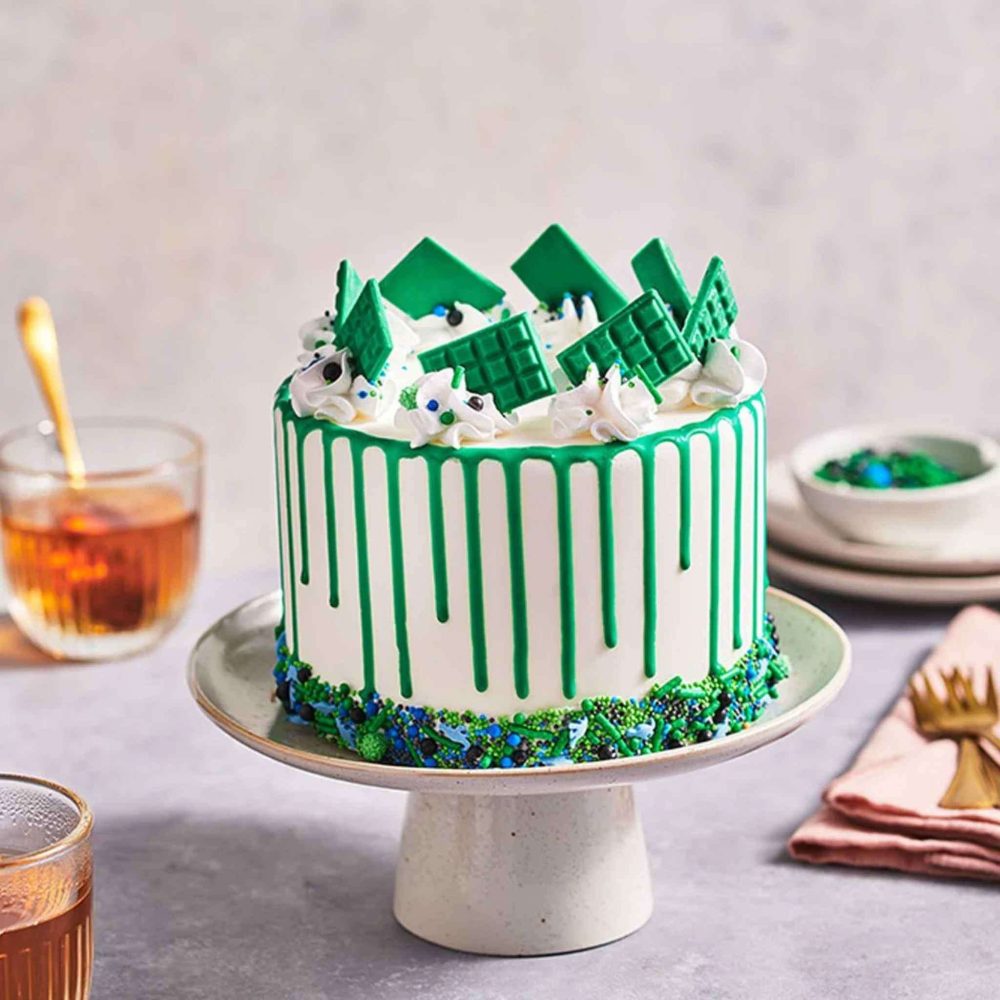 FunCakes Cake Drip -Bladgrønn- 180g - Bilde 2