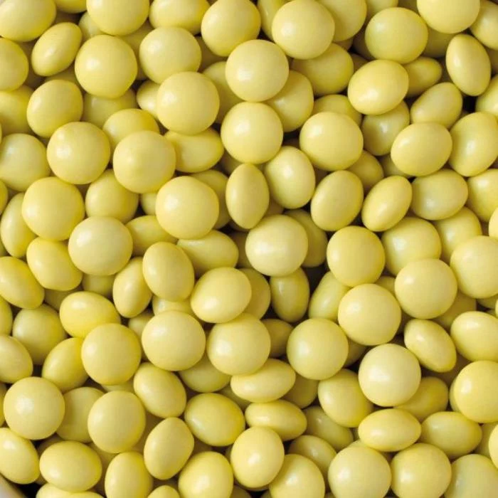 Decora Sjokoladelinser -Gul- 10mm, 80g Decora Sjokoladelinser -Gul- 10mm, 80g