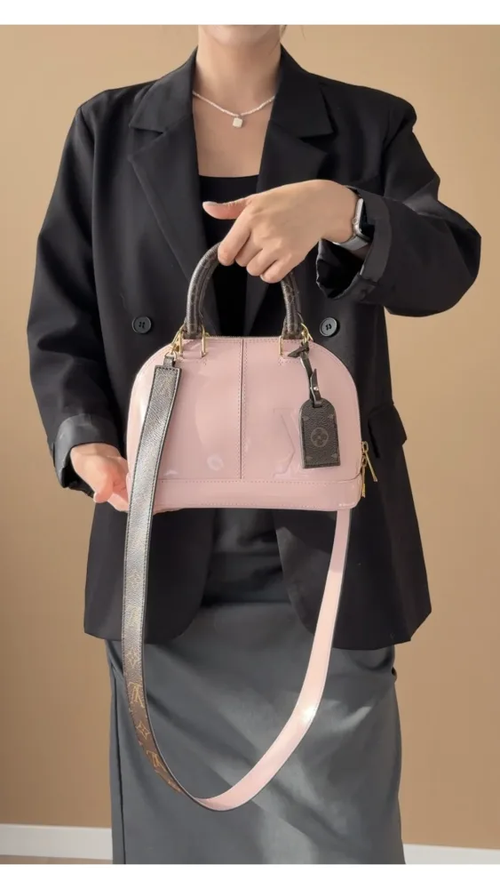 Louis Vuitton Alma Bb Vernis - Pink - Bilde 2