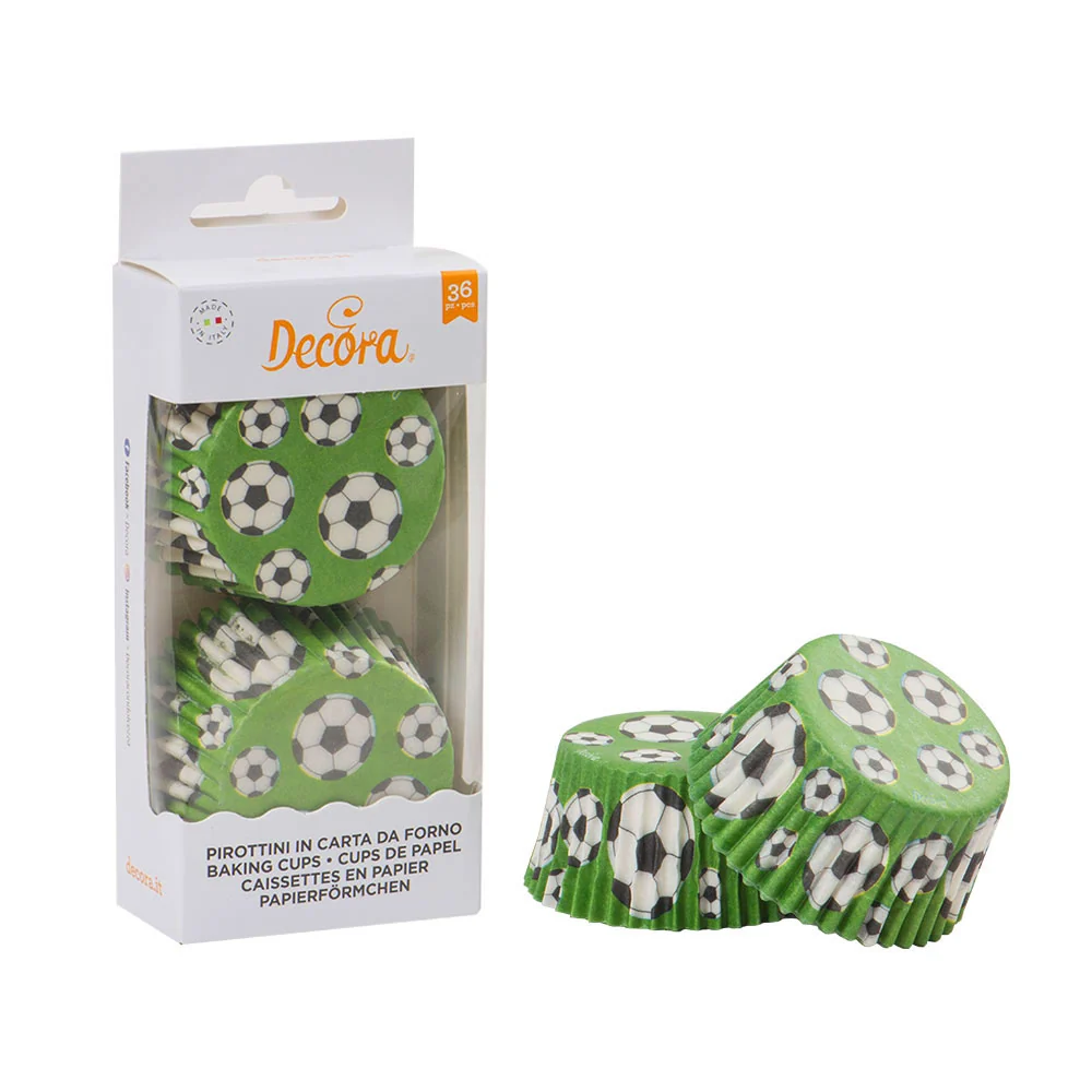 Decora Muffinsformer -Fotball- pk/36 Decora Muffinsformer -Fotball- pk/36