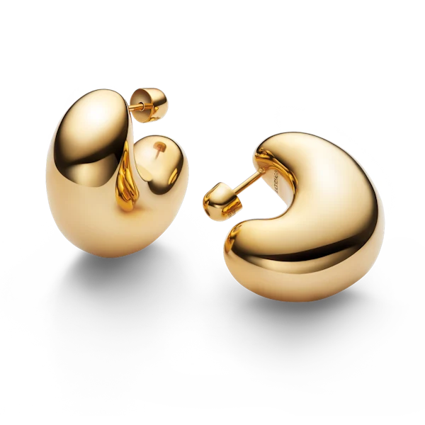Tryvann Dome Earring - Gold - Bilde 3