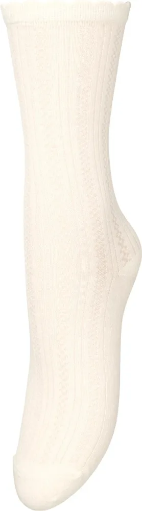 Crochia Cotta Sock - Birch White - Bilde 2