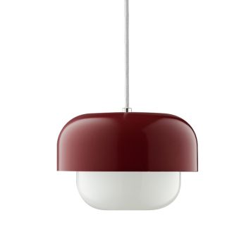 TAKLAMPE DYBERG LARSEN HAIPOT D23 PENDEL MØRKERØD