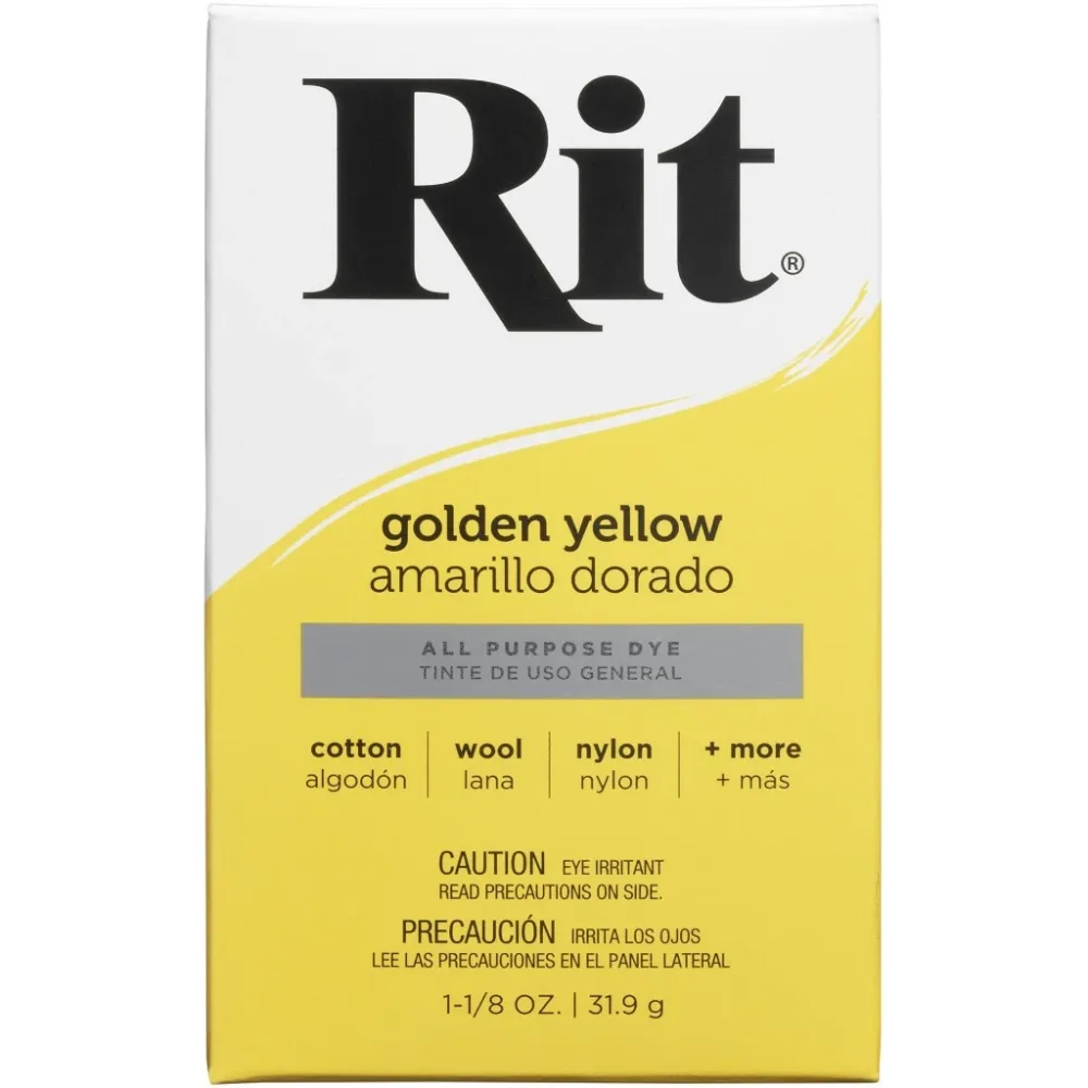 Rit Dye Universal-fargepulver - Golden Yellow