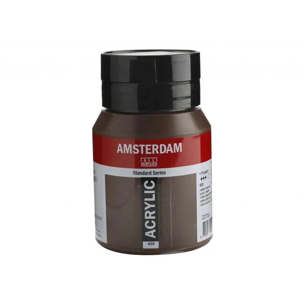 Amsterdam Standard 500ml – 409 Burnt Umber