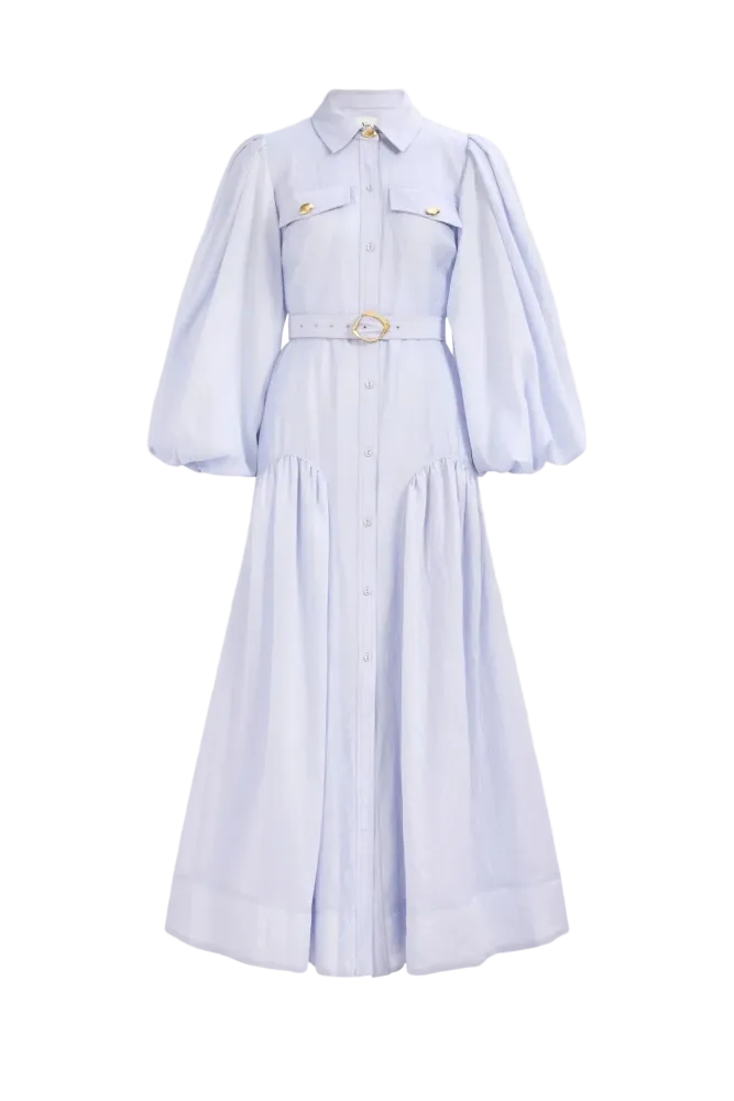 Colide Shirt Dress - French Blue