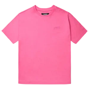 Organic Logo Fitted Tee – Sangria Sunset