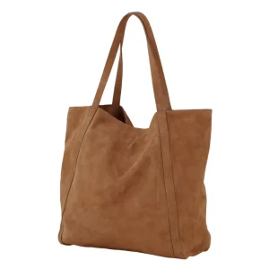 Suede Eden Bag – Brown