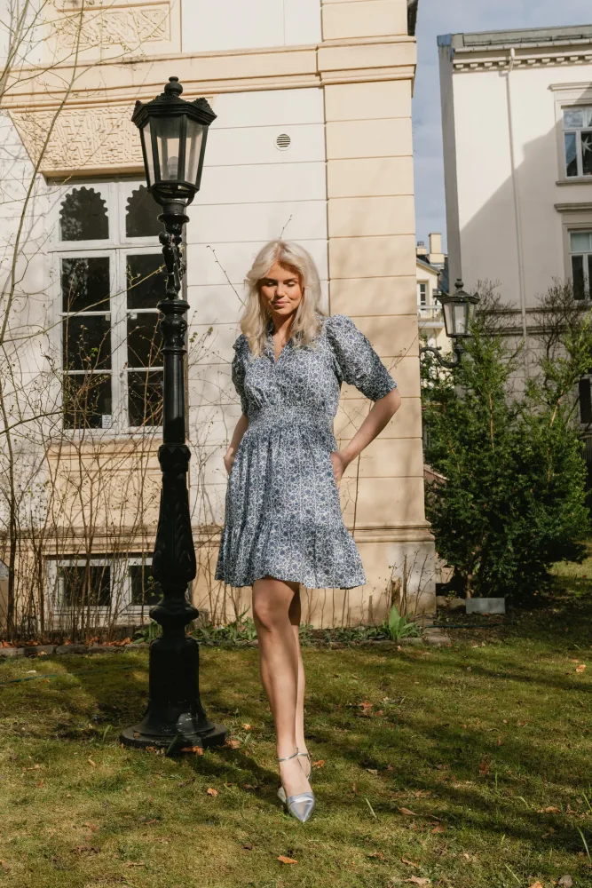 Billie Dress Short Sleeve - Empire Blue - Bilde 2