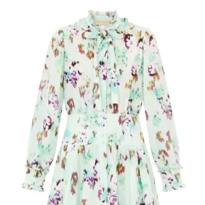Viola Silk Mini Dress – Oasis