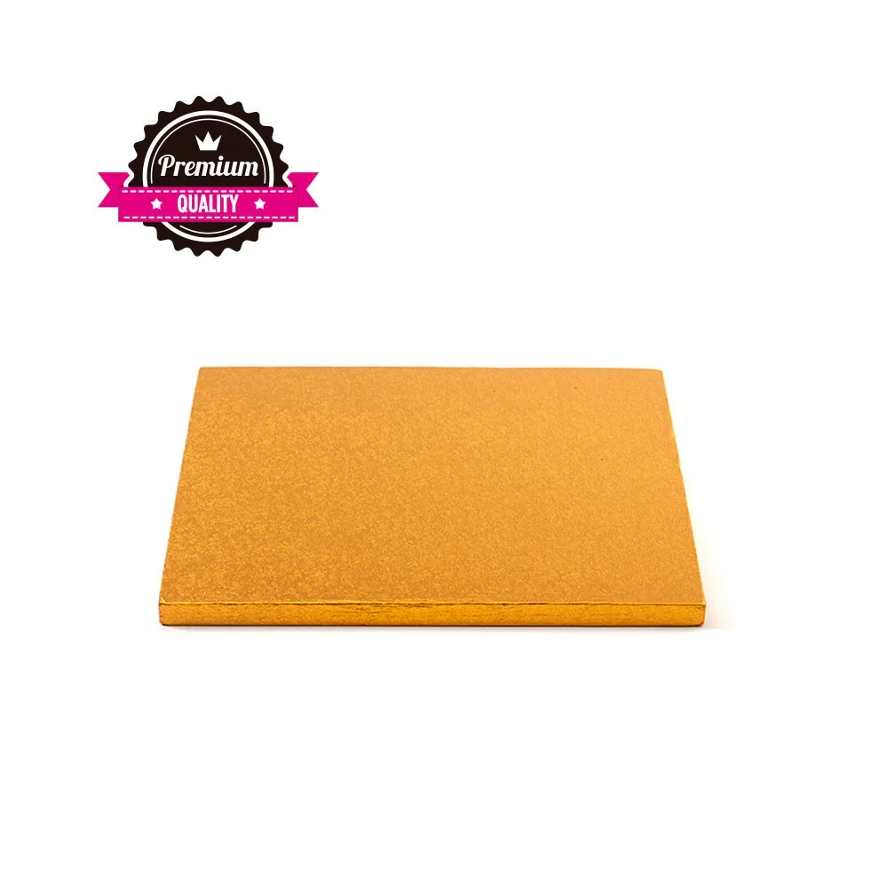 Kake Drum Kvadrat Oransje 15cm Kake Drum Kvadrat Oransje 15cm