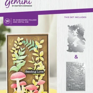 Gemini Butterflies and Blooms 3D Embossing Folder & Die (GEM-3DEF4-MD-Wofo) Gemini Butterflies and Blooms 3D Embossing Folder & Die (GEM-3DEF4-MD-Wofo)