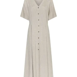 Viana Ginia 2/4 Dress – Sand Melange