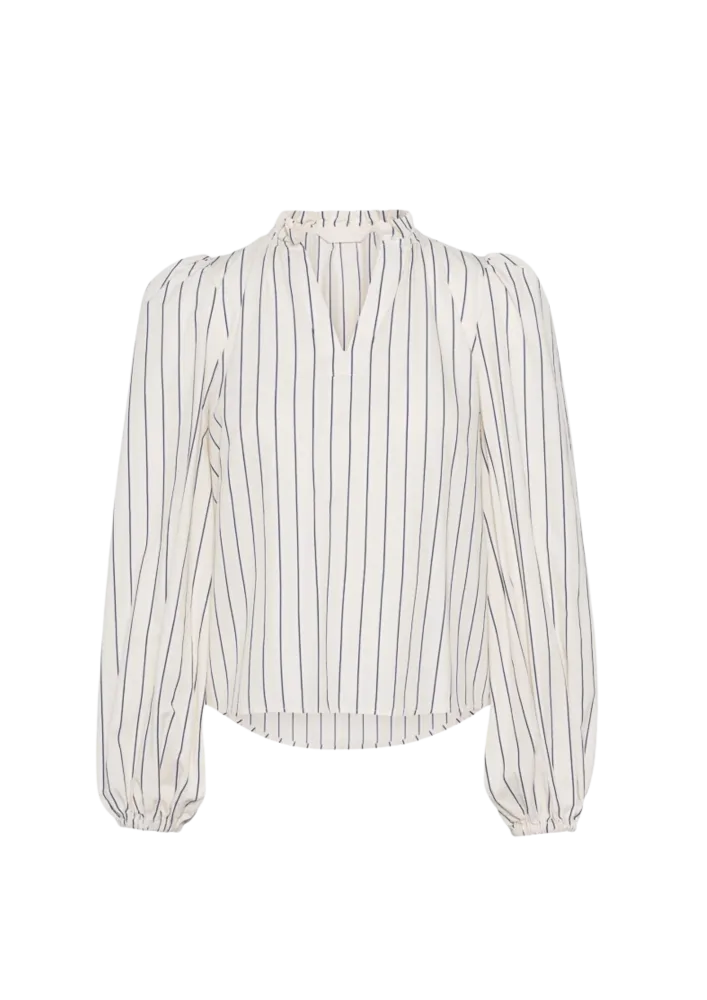 Infinity Blouse - Cream Stripe
