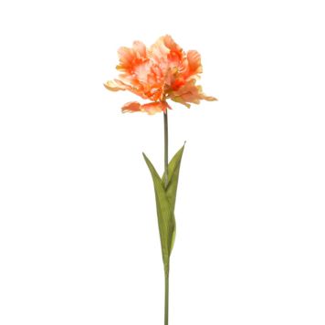 KUNSTIG BLOMST TULIPAN PARROT 68CM ORANSJE KUNSTIG BLOMST TULIPAN PARROT 68CM ORANSJE
