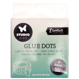 Studio Light Glue Dots Ø 8mm – 200stk Studio Light Glue Dots Ø 8mm – 200stk