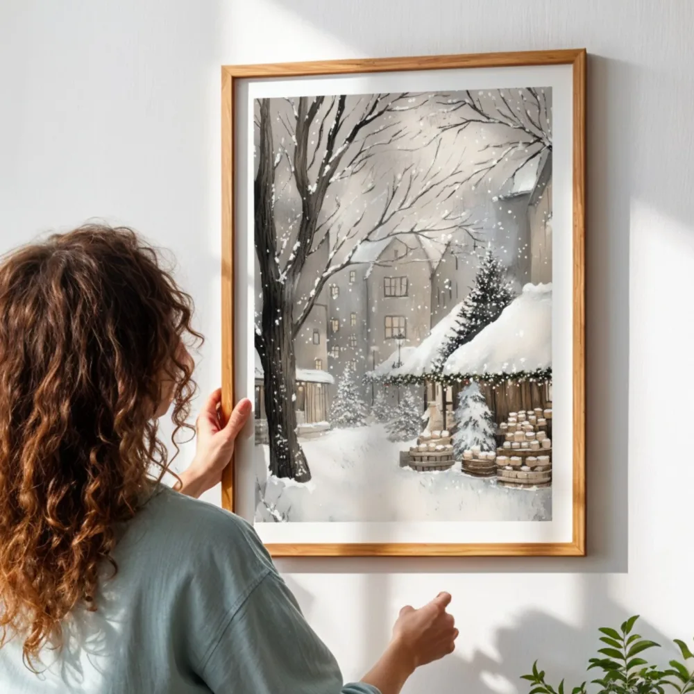 COZY WINTER STORY No31 - VINTERMARKED I BYGATEN - Bilde 3